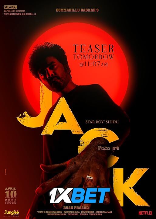 Watch Jack (2025) Full Movie in Telugu Online – 1XBET