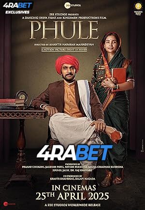 Phule (2025) Full Movie in Hindi Dubbed [Watch Online] – 4RABET